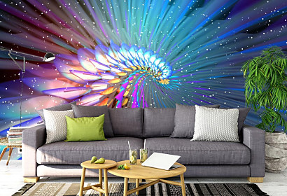 3d fototapeta do obývačky Farebné spektrum 1112
